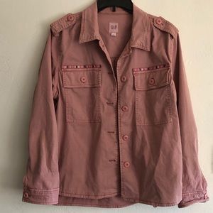 Dusty Pink Utility Jacket